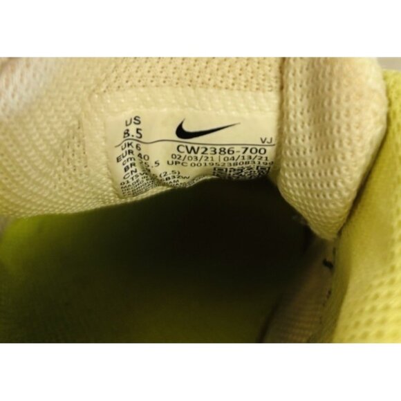 Nike Crater Impact Womens Size 8.5 Yellow Volt Athletic Running Shoes Sneakers - Picture 5 of 6